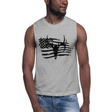 Merica' Faded Series Muscle Shirt